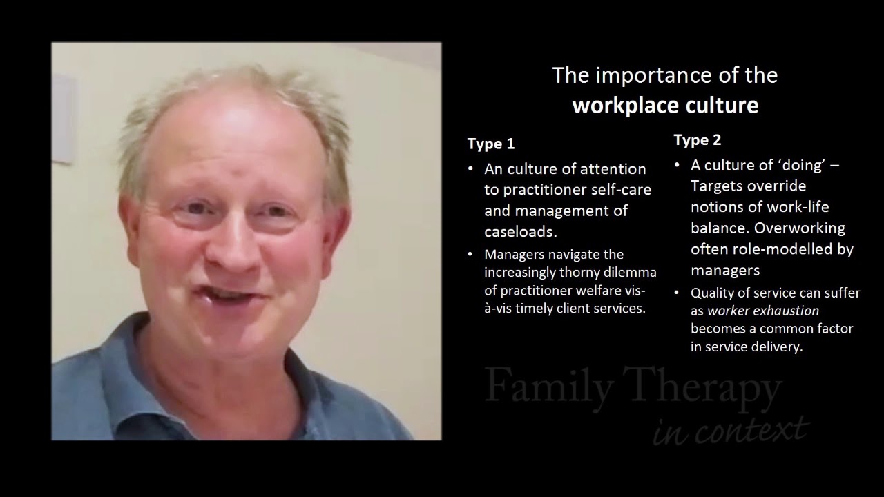 The resilient practitioner (Series 2: Family Therapy in Context. Episode 6)
