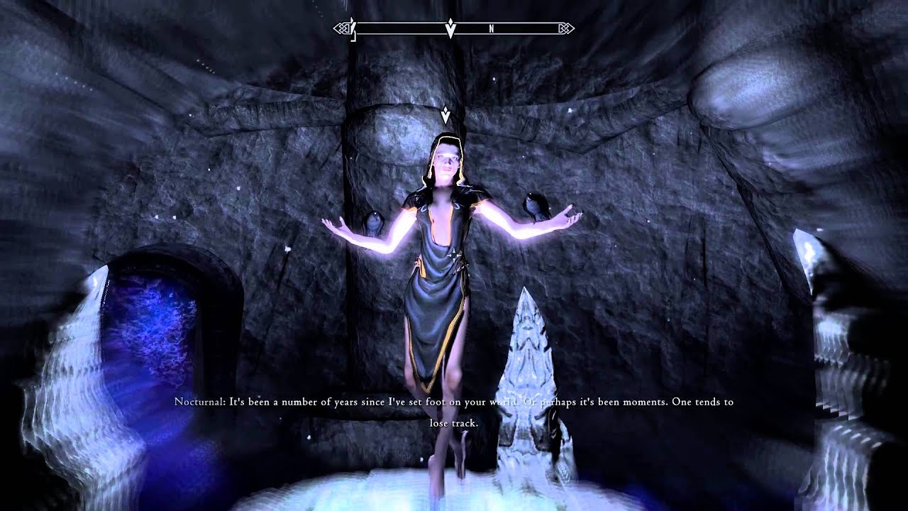 Skyrim - Meeting Nocturnal (Spoiler)