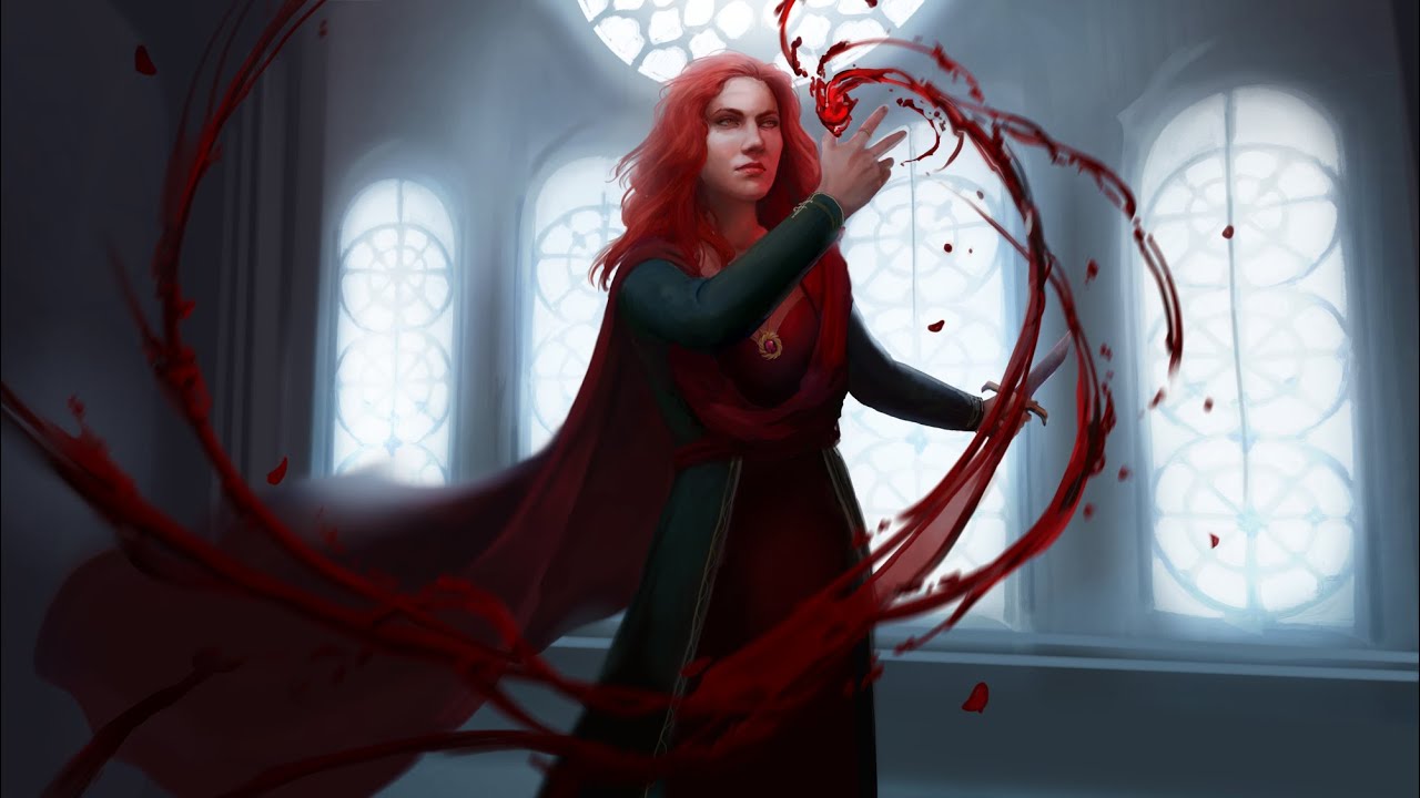 Krita Digital Painting - Character Timelapse: Hemomancer v3