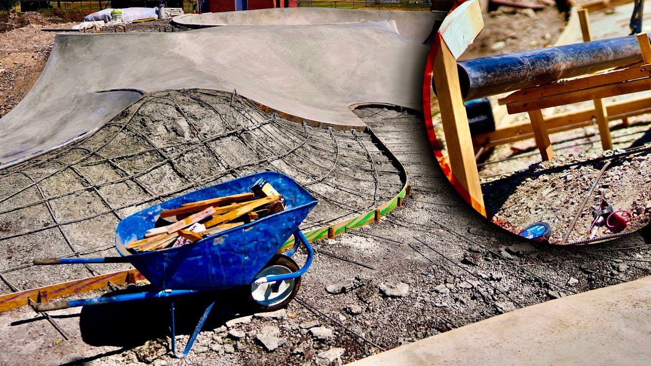 HOW A SKATEPARK IS BUILT!