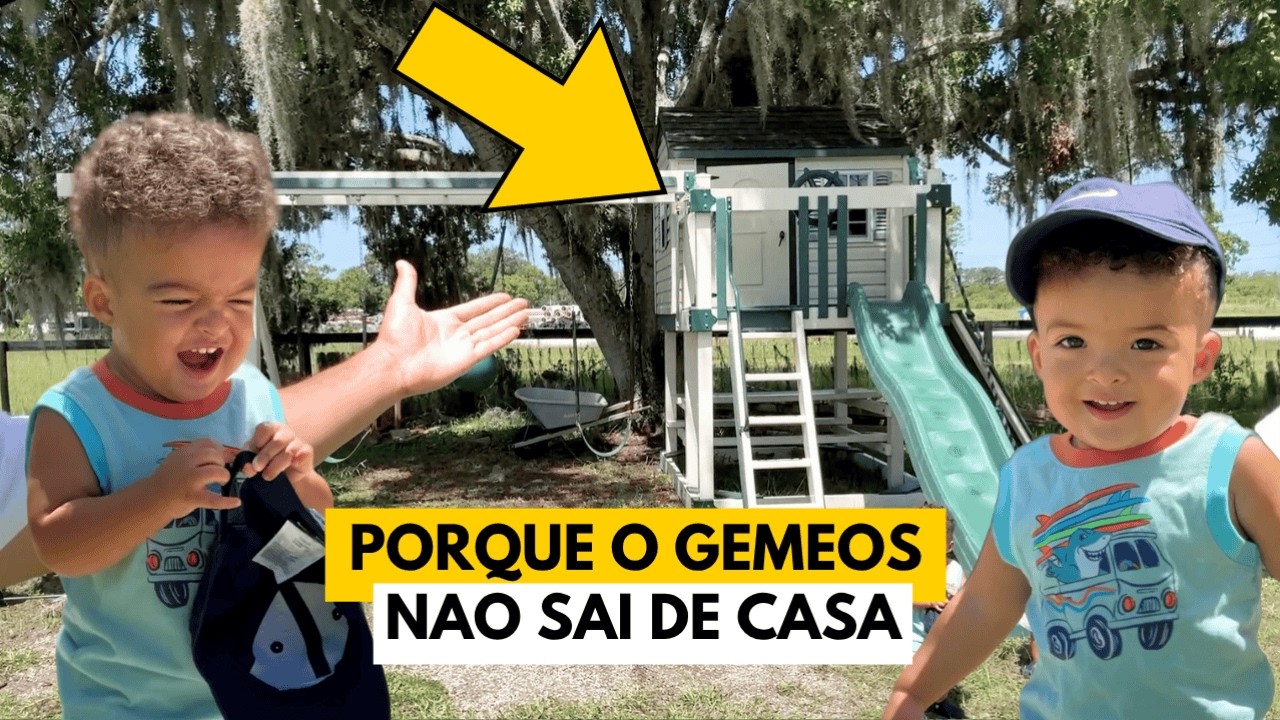 NUNCA MAIS SAIO DE CASA COM OS GEMEOS