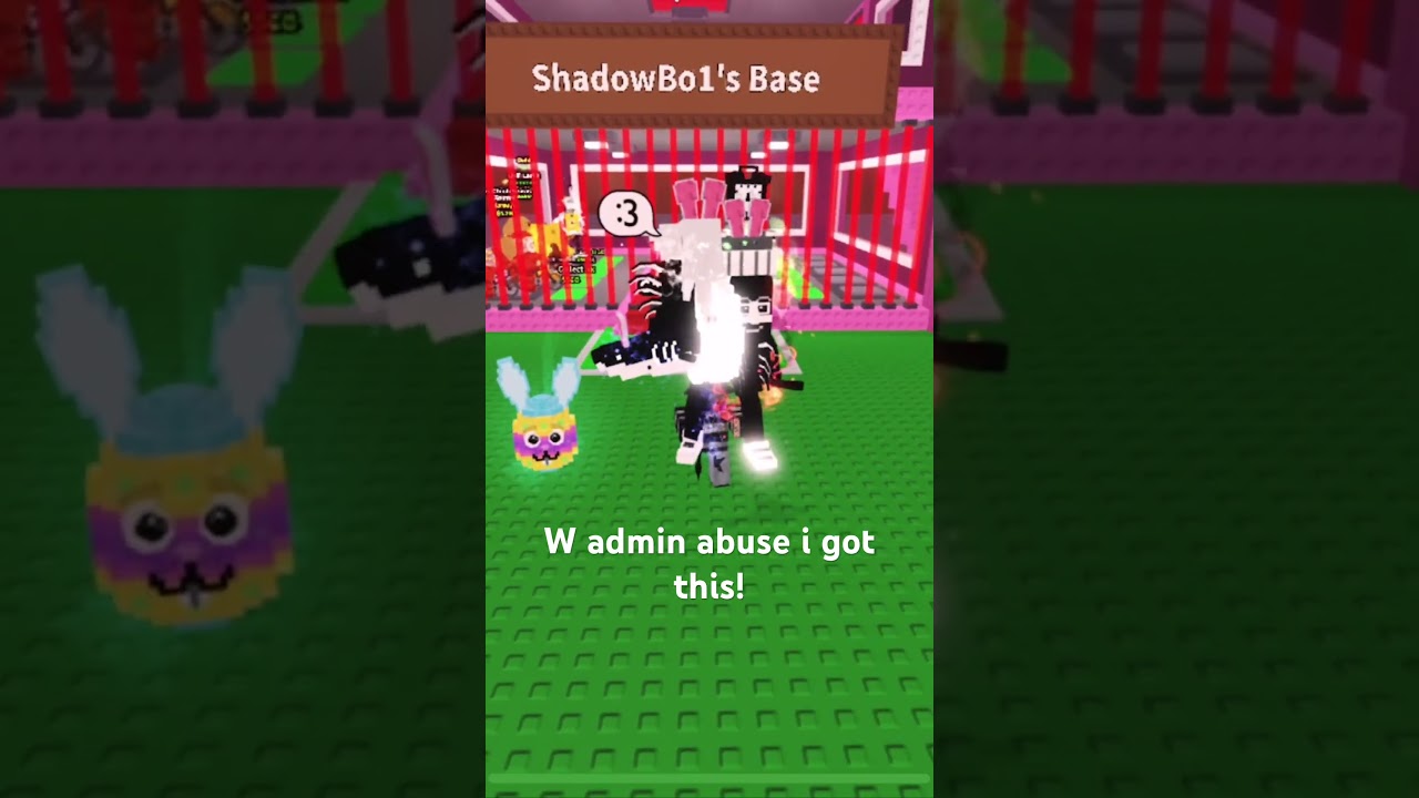 W ADMIN ABUSE!🥹🥹finally got smth