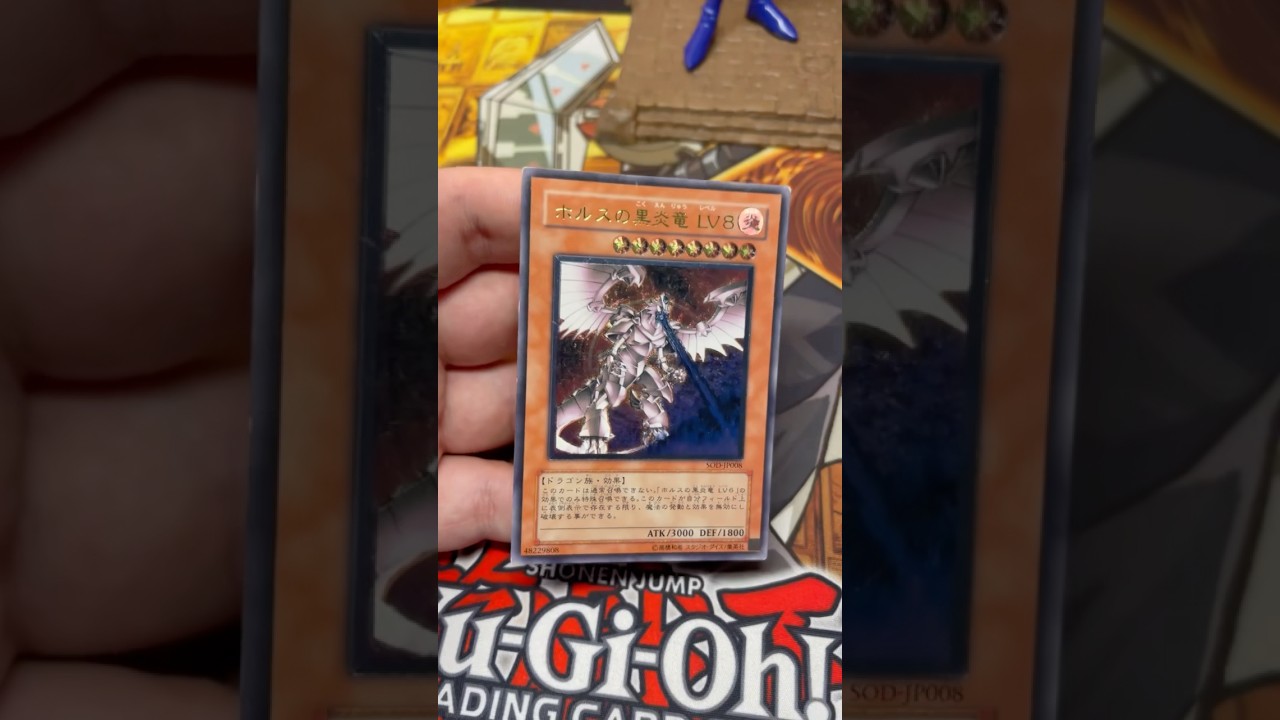 Horus, der Schwarzflammendrache LV8🔥SOD-JP008🔥#yugioh #yugiohtcg #yugiohcards #yugiohcommunity