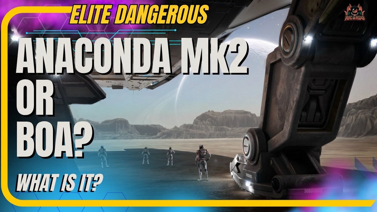 Elite Dangerous - Is this an Anaconda Mk2 or a BOA?