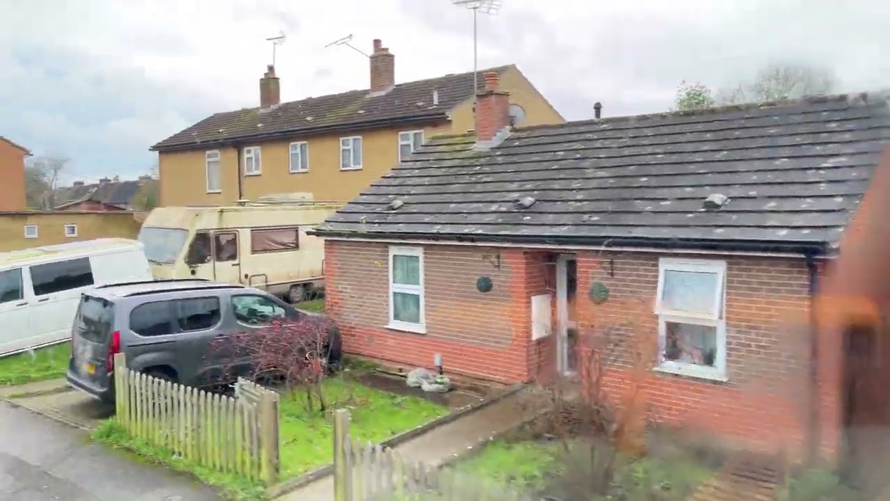 Bus journey from Train station to William Harvey Hospital #travel #ashford #video #viralvideo #uk