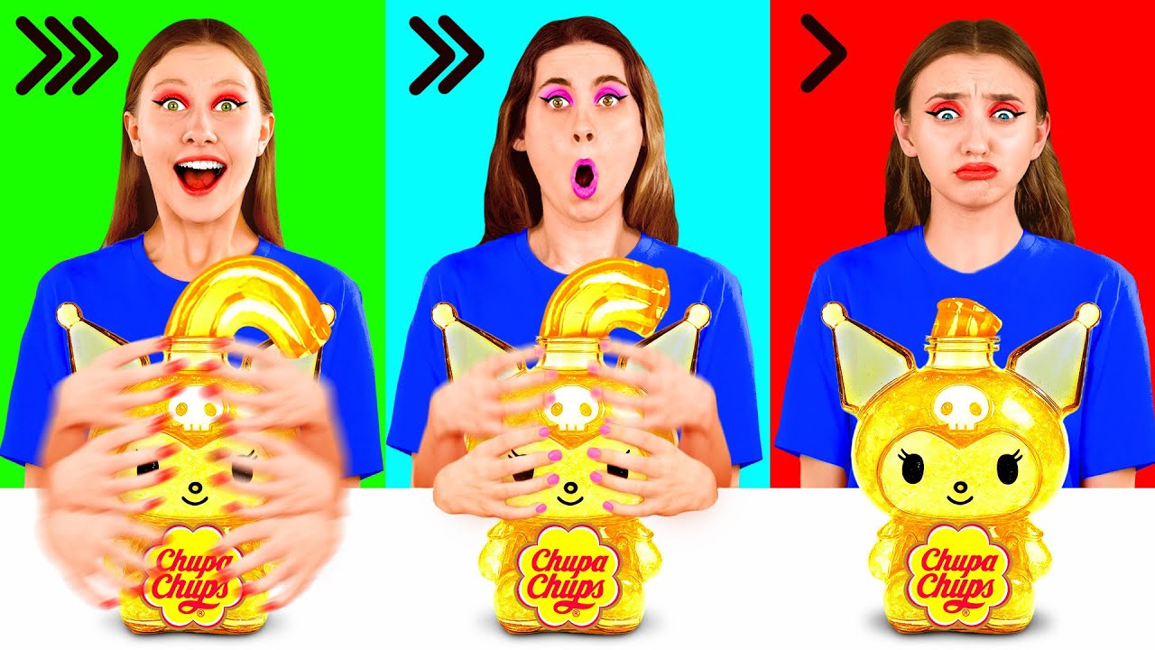 Schnelles, Mittleres oder Langsame Essen Challenge | Epische Koch-Hacks von 4Fun Challenge
