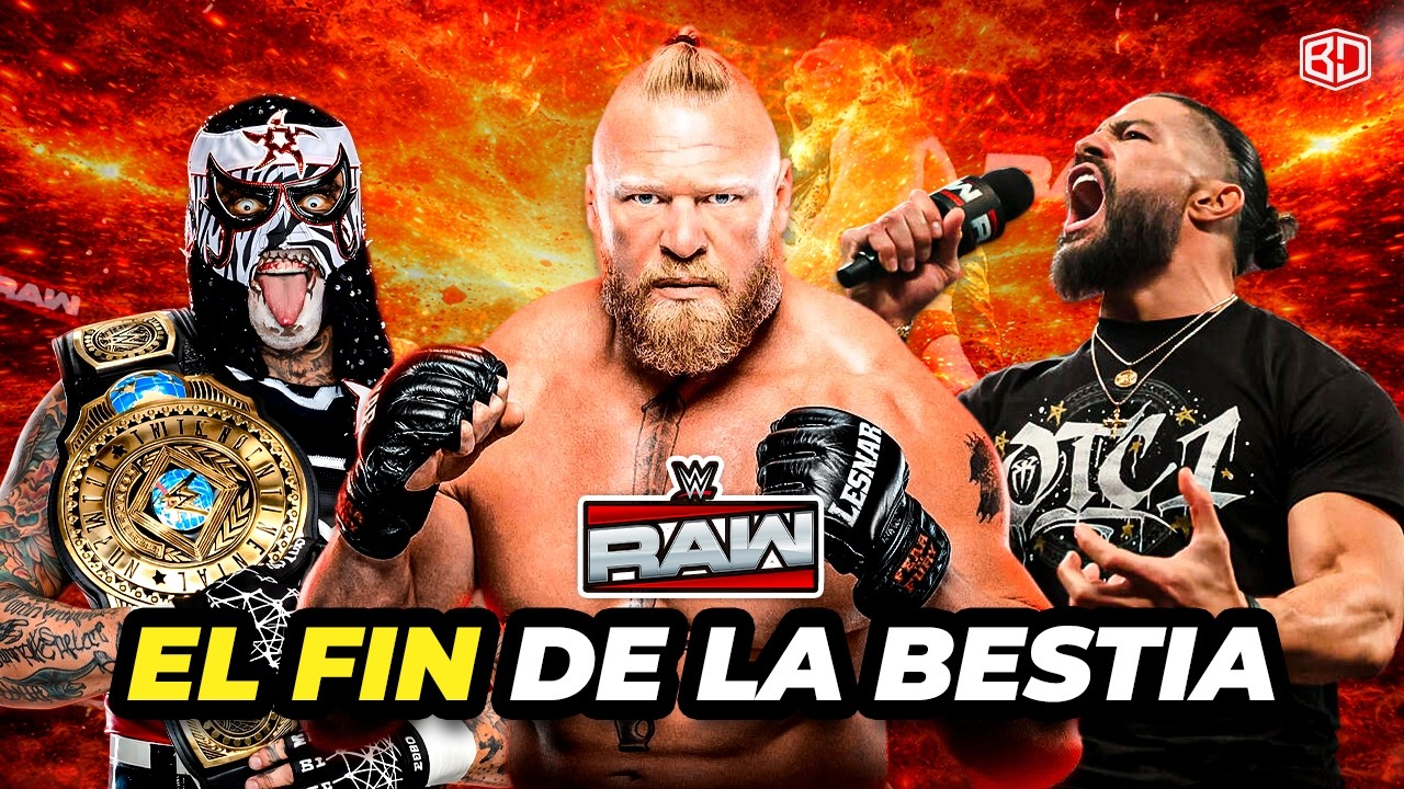 ROMAN REIGNS lleva a CM PUNK al LÍMITE | OBA FEMI ACABA con BROCK LESNAR | WWE RAW 16 de Marzo 2026
