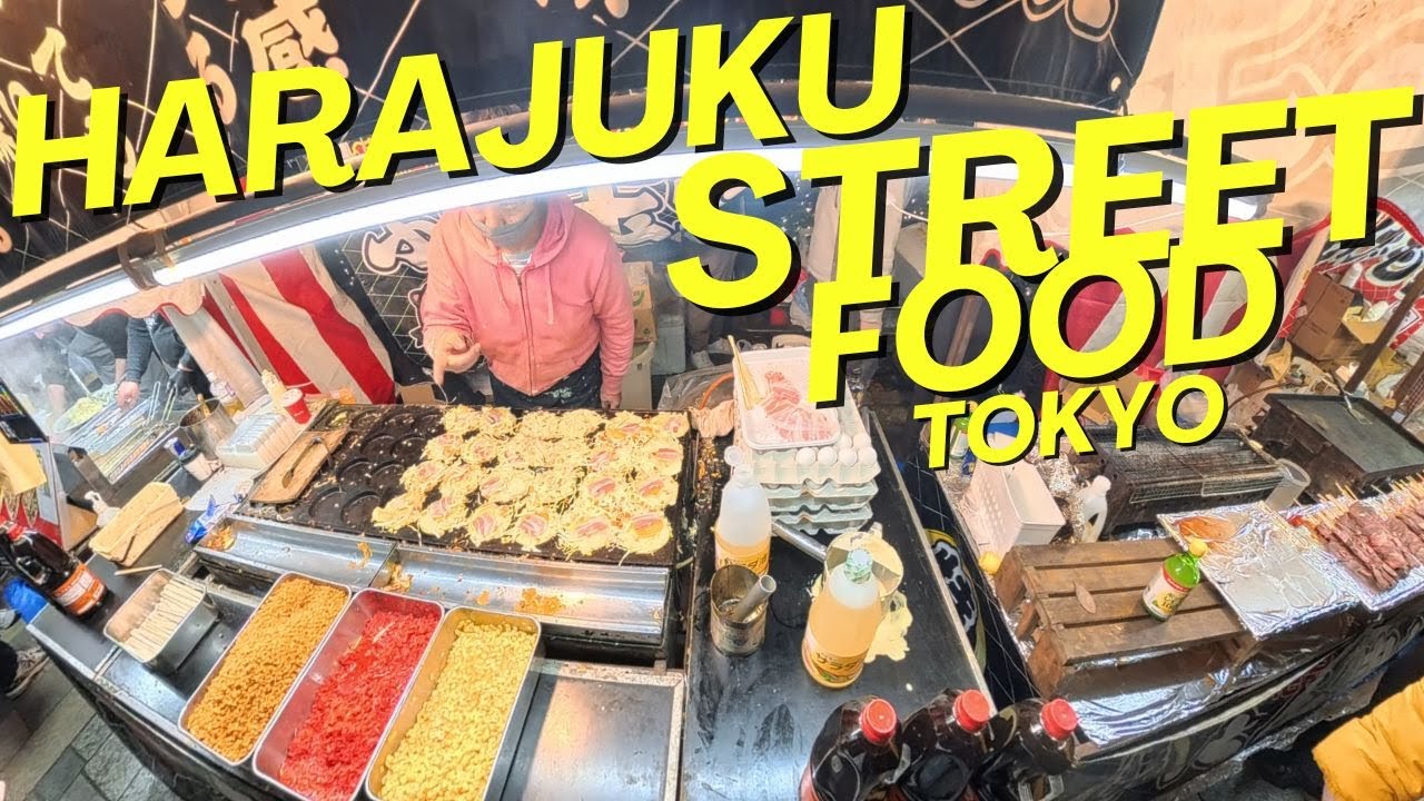 HARAJUKU MNIE ZNISZCZYŁO… 🤯 Street food w Tokio + NAJLEPSZY TANTAN RAMEN w moim życiu 🍜🔥