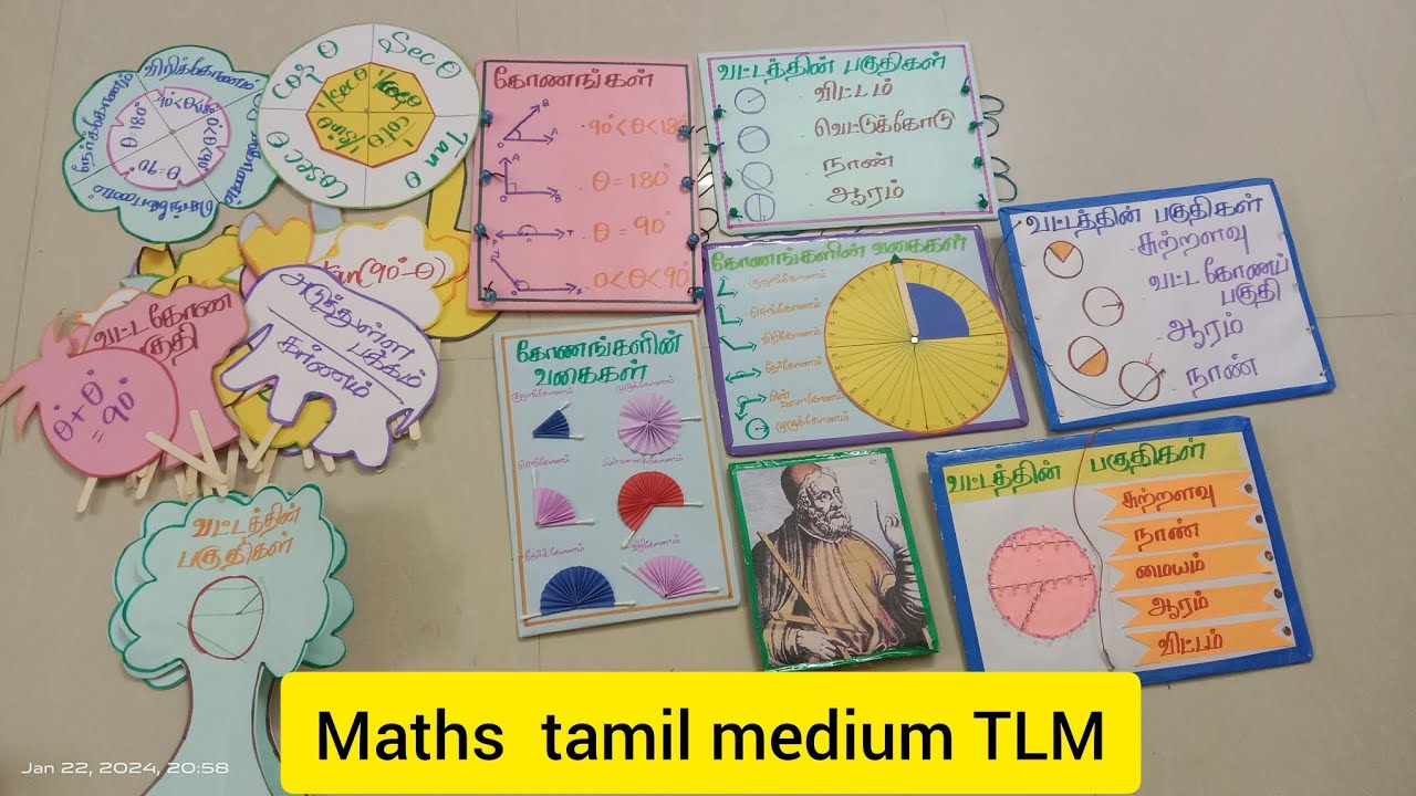 Maths Major tamil medium TLM