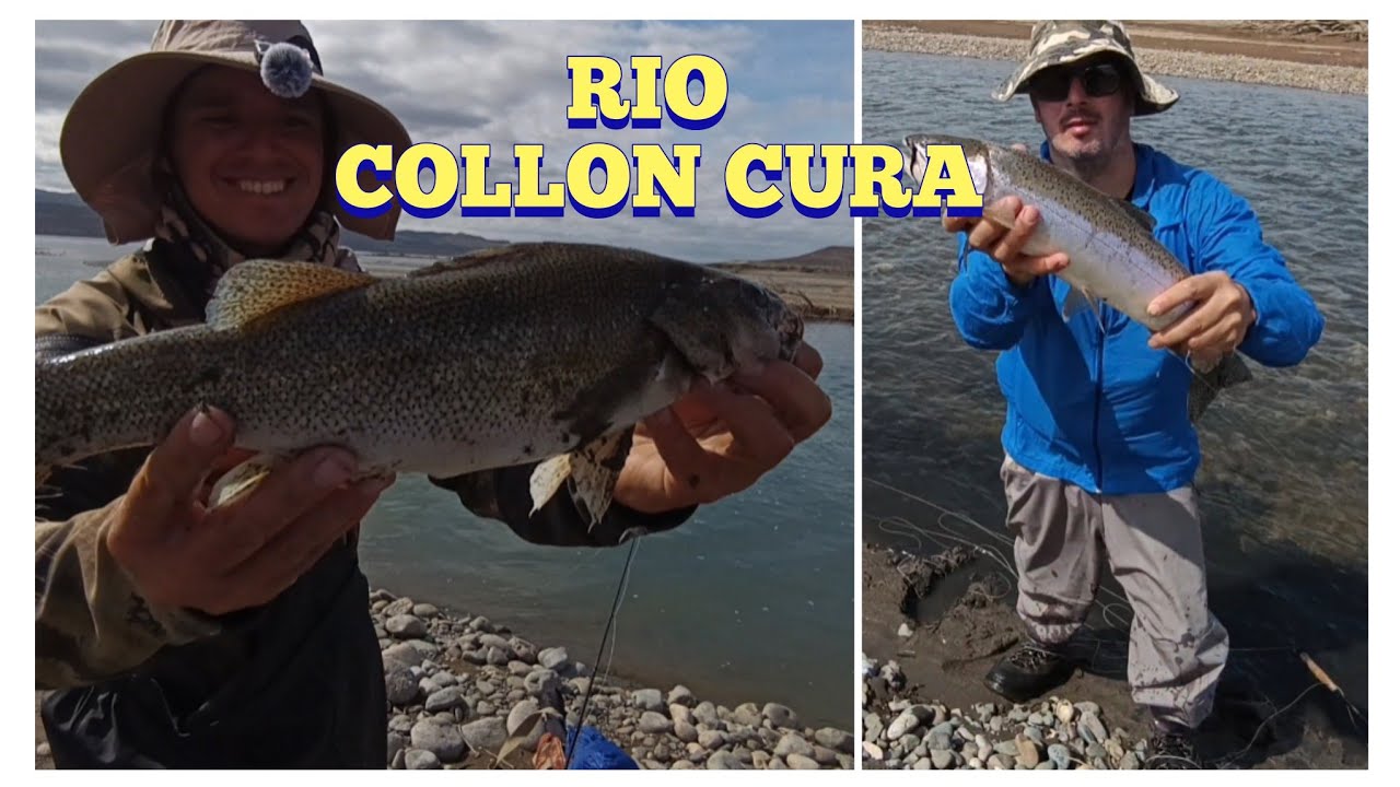 ESTABA LLENO DE PECES! NO PARABA DE PICAR! PESCA EN RIO COLLON CURA!