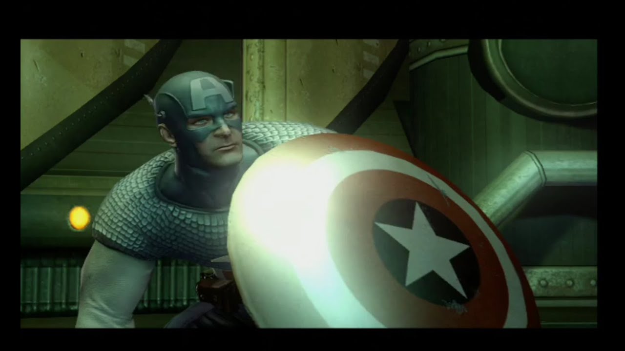 Marvel Ultimate Alliance 2 part 8 на XBOX 360 Bosses: Captain America