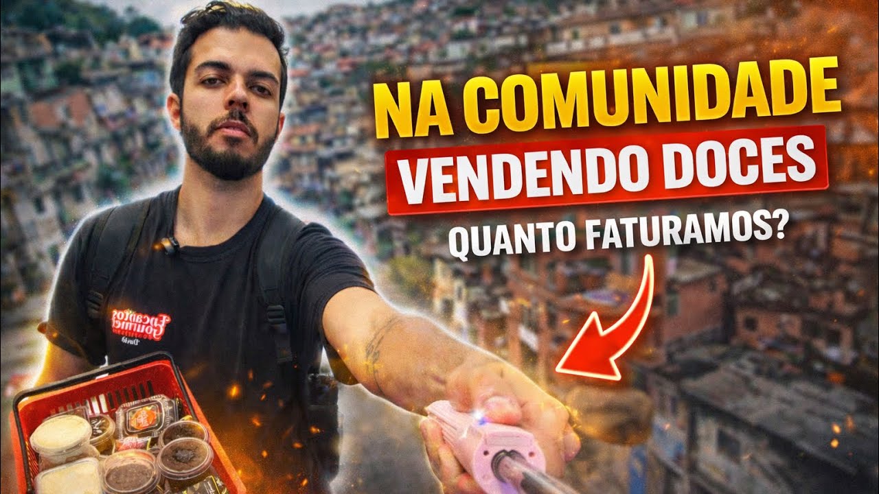 #01 | Um dia real vendendo doces na comunidade 