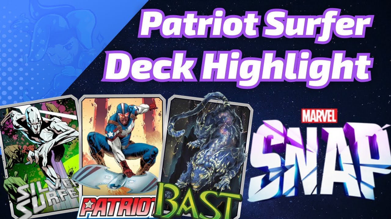 Bast Patriot Silver Surfer | Marvel SNAP Deck Highlight