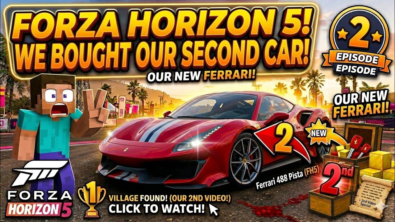 We brought a new ferrari 488 pista | #2 #gameplay | #forzahorizon5