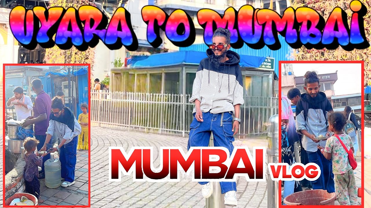 VYARA TO MUMBAI ✈️ | વ્યારા થી મુંબઈ | Gamit Blogger @golublogger98 