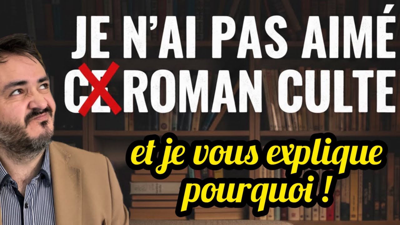 JE N’AI PAS DU TOUT AIMÉ CE ROMAN  AMÉRICAIN CULTE !!