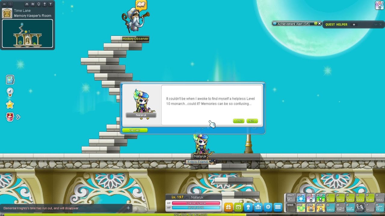 MapleStory Gameplay Part 65 | Temple Of Time Main Quest Part 1