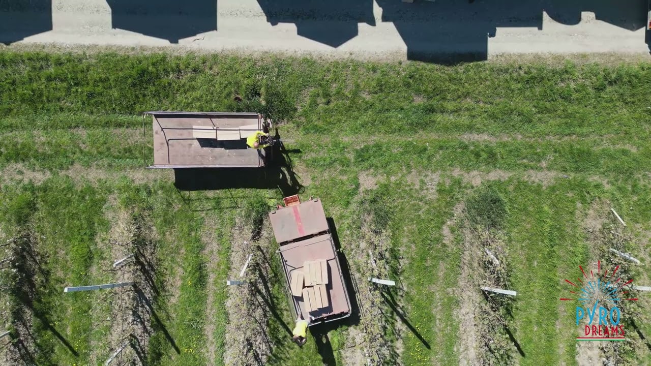 Esperienza backstage spettacolo piromusicale - dietro le quinte - riprese con drone DJI mini 3 pro