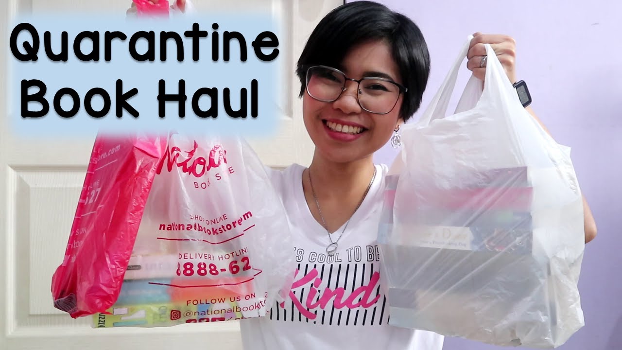 Quarantine Book Haul & Vlog (Booksale, National Bookstore, Mamusa)