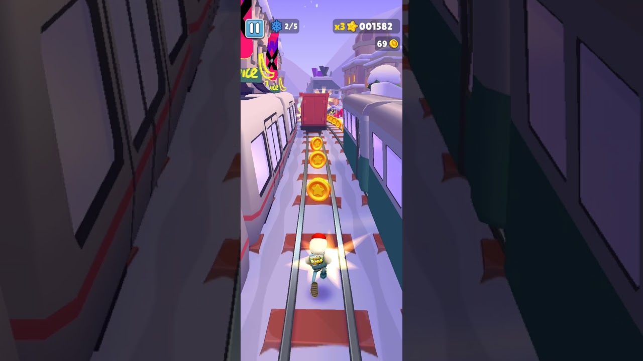 Subway surface games for entertainments