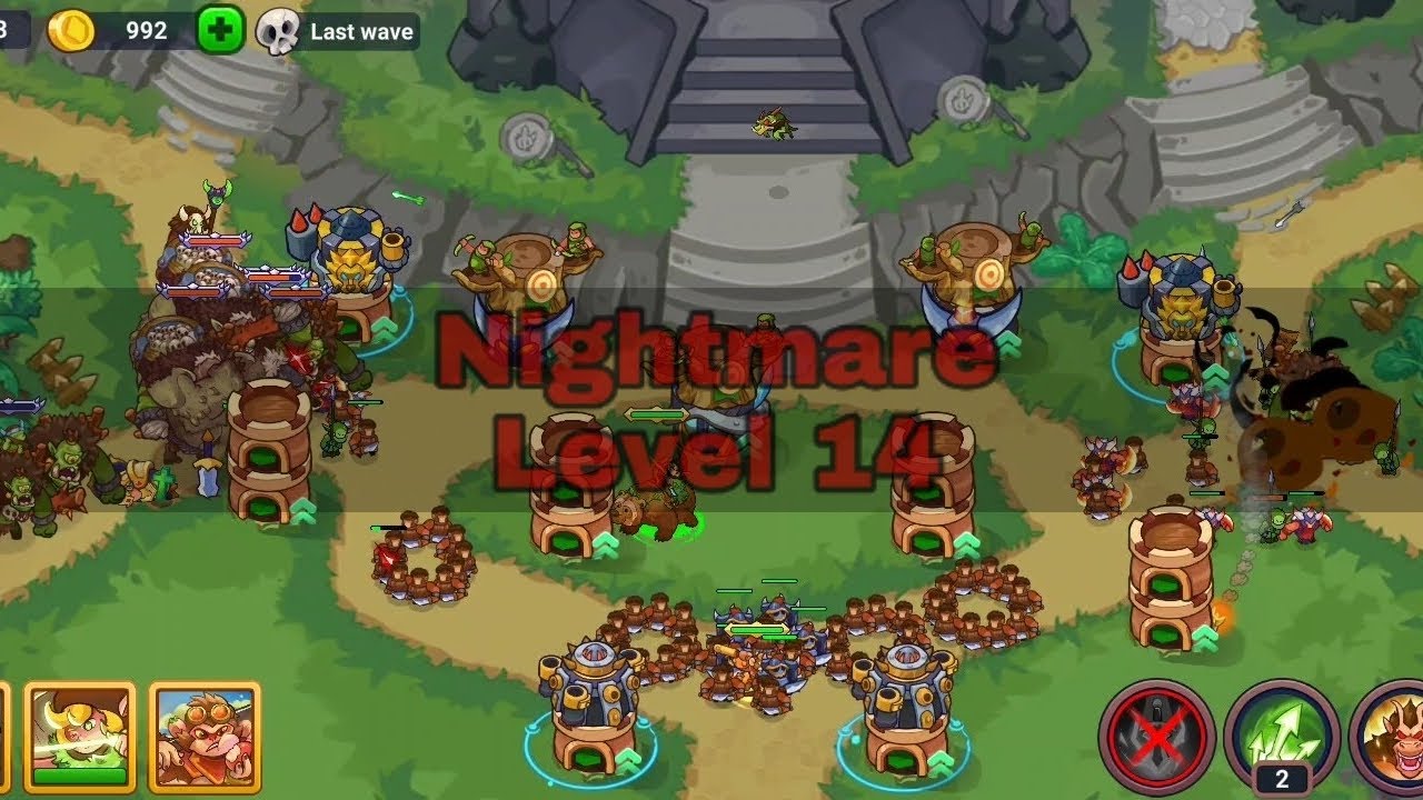 King of Defense 2: Level 14 Nightmare