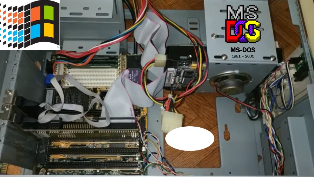 ПК прямяком из пенсионного фонда 😂 на базе AMD AM 386-DX40