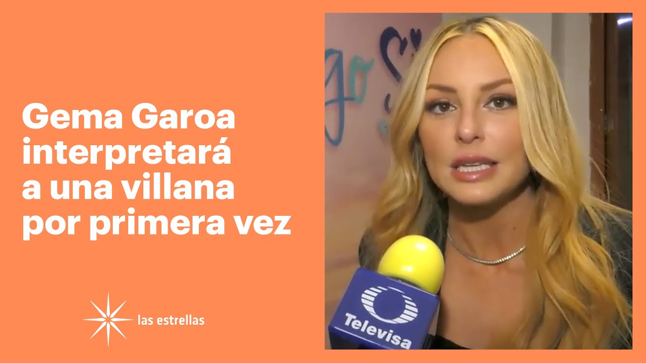 Gema Garoa se integra a las grabaciones de 'Contigo s&iacute;' con el papel de 'Alma' | Las Estrellas