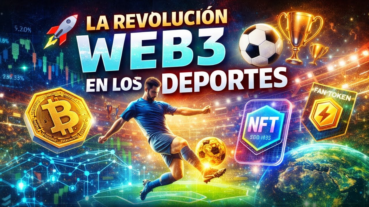 🚀 La Revolución Web3 en los Deportes | Blockchain, NFTs y el Futuro del Deporte Digital ⚽🏆