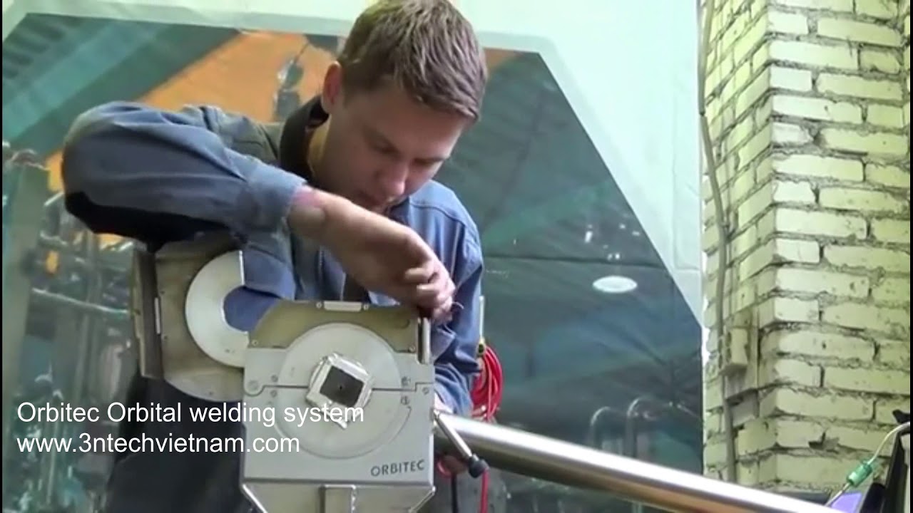 orbitec orbital welding for sanitary pipe fittings and valves