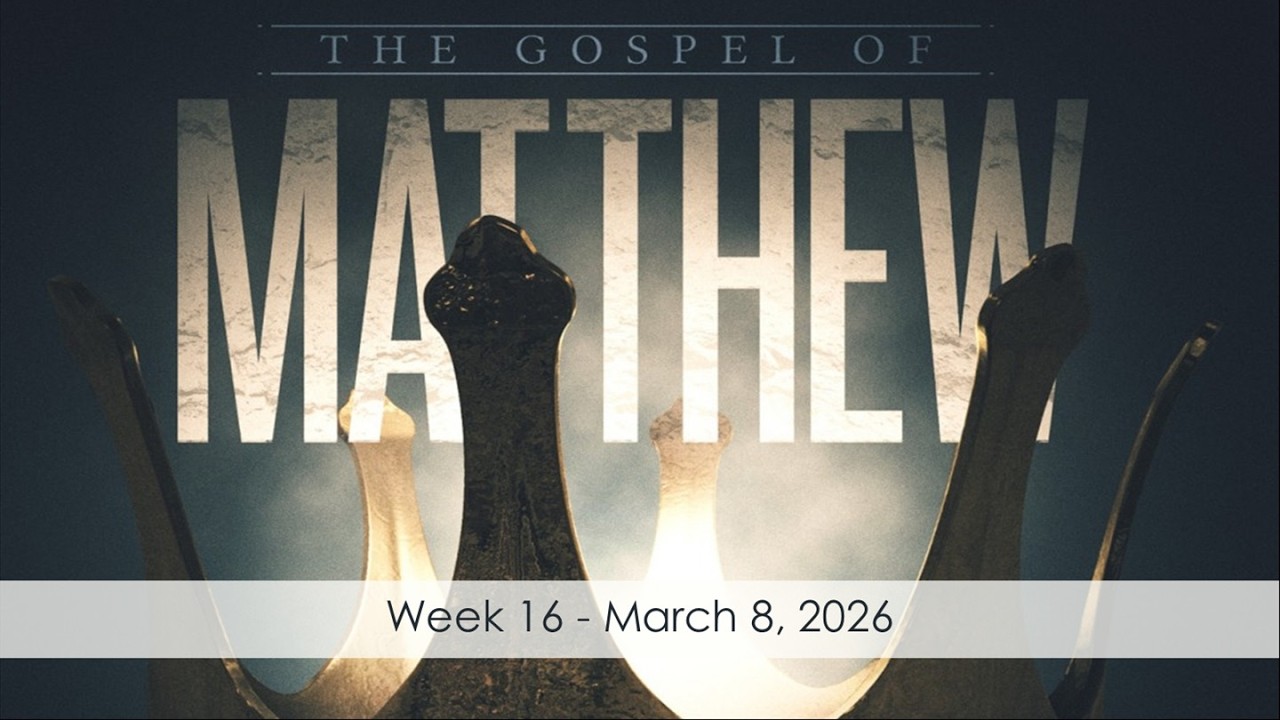 Matthew: Week 16