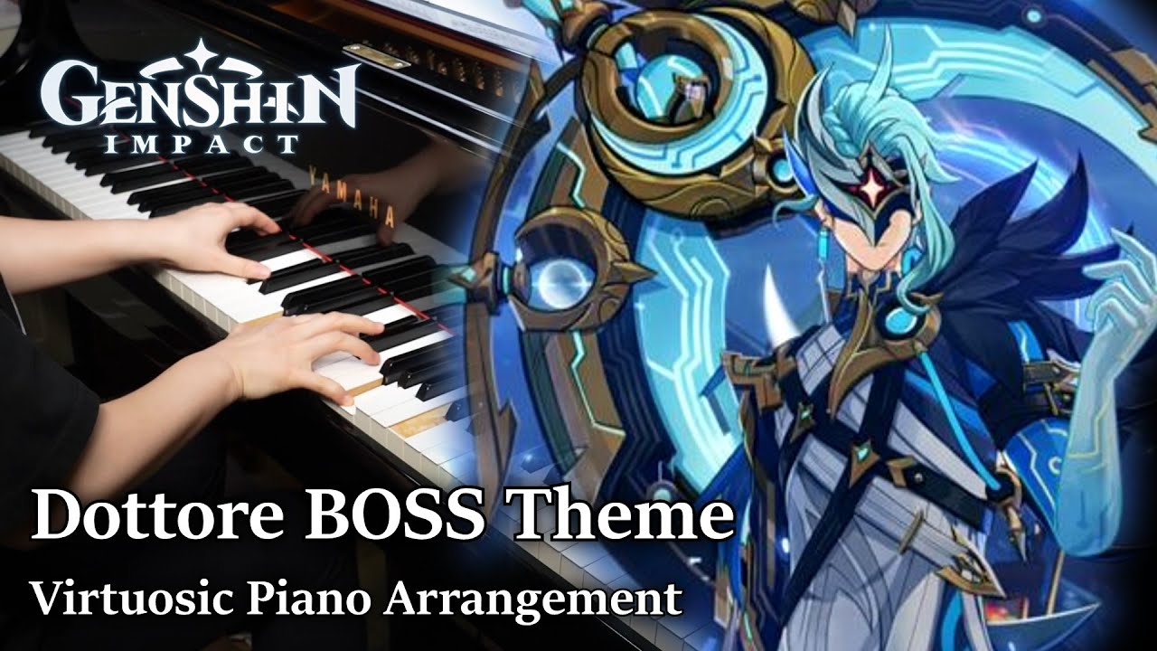 Professional Pianist plays Il Dottore's Boss Theme! Genshin Impact INSANE Piano Arrangement