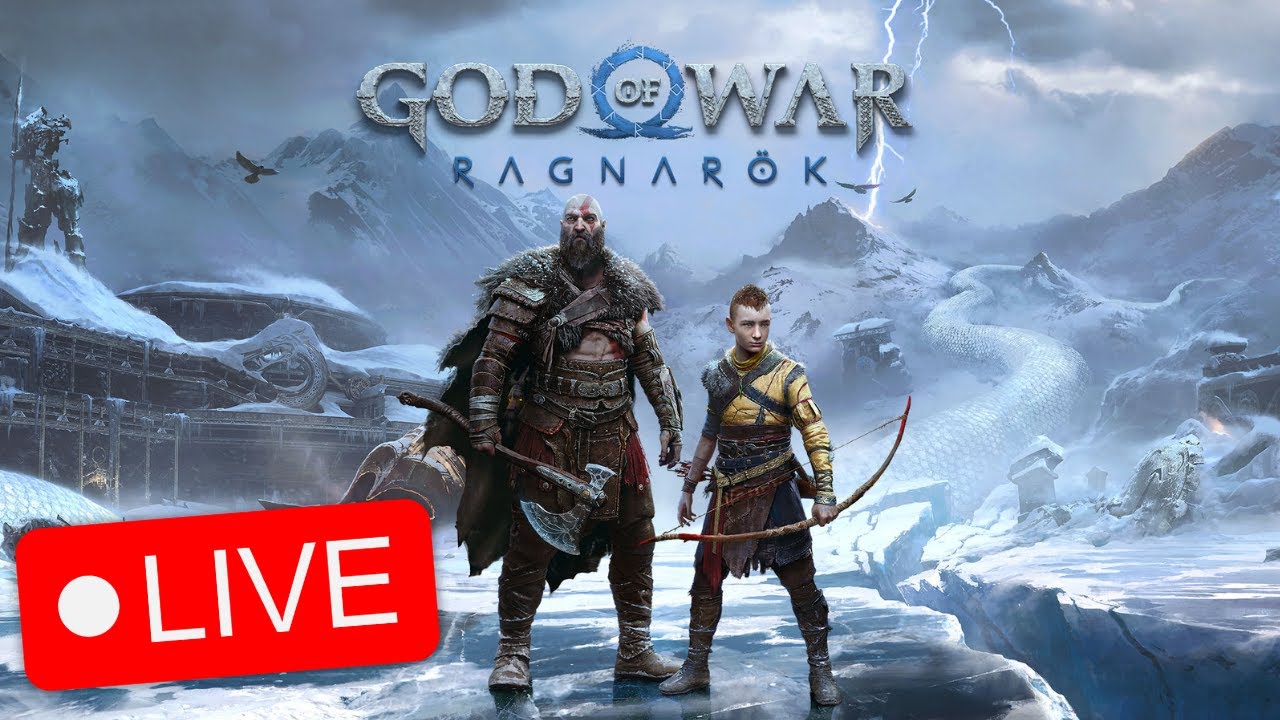 🔴 LIVE - First Time Playing GOW Ragnarök 🔴 (pls help)