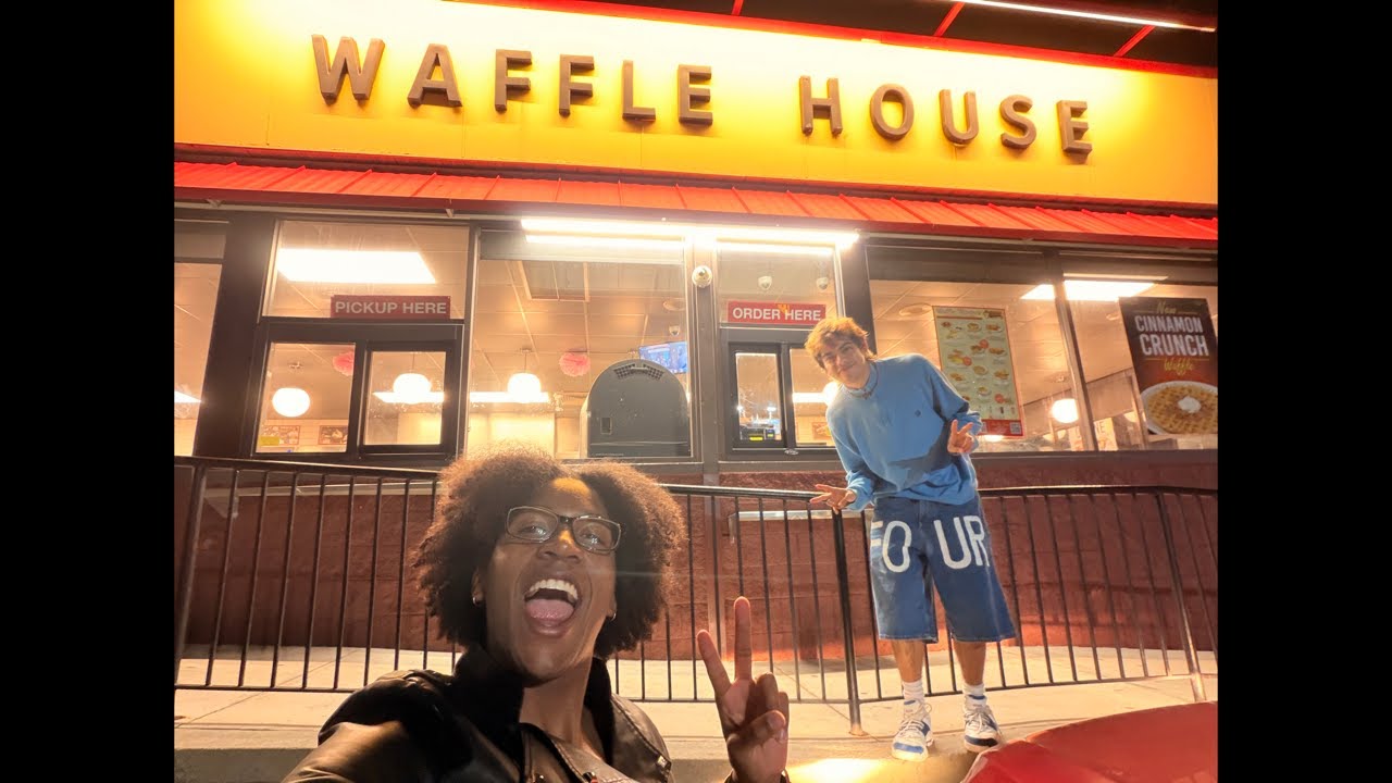 Post ATL TWICE concert Waffle House 🧇