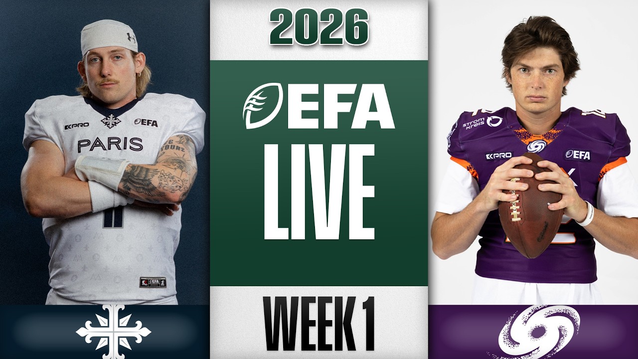Paris Musketeers at Frankfurt Galaxy LIVE GAME | EFA Season 2026 Week 1