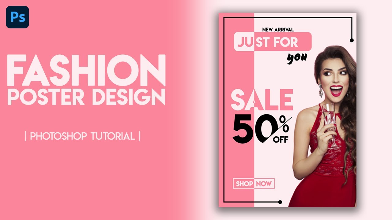 How to Create Professional Fashion Poster in Adobe Photoshop CC
