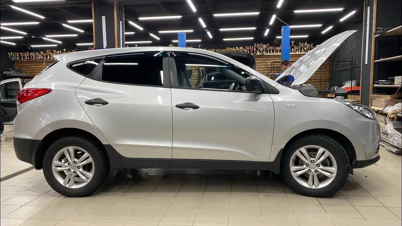 27000 рублей на автозвук. Аудиосистема в Hyundai iX35