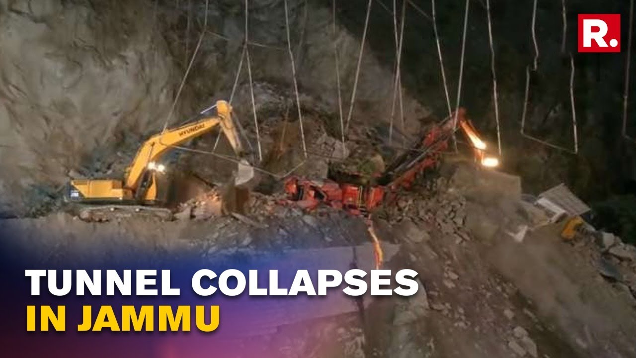 3 Rescued, 8 Feared Trapped After Under-Construction Tunnel Collapses In J&K&rsquo;s Ramban
