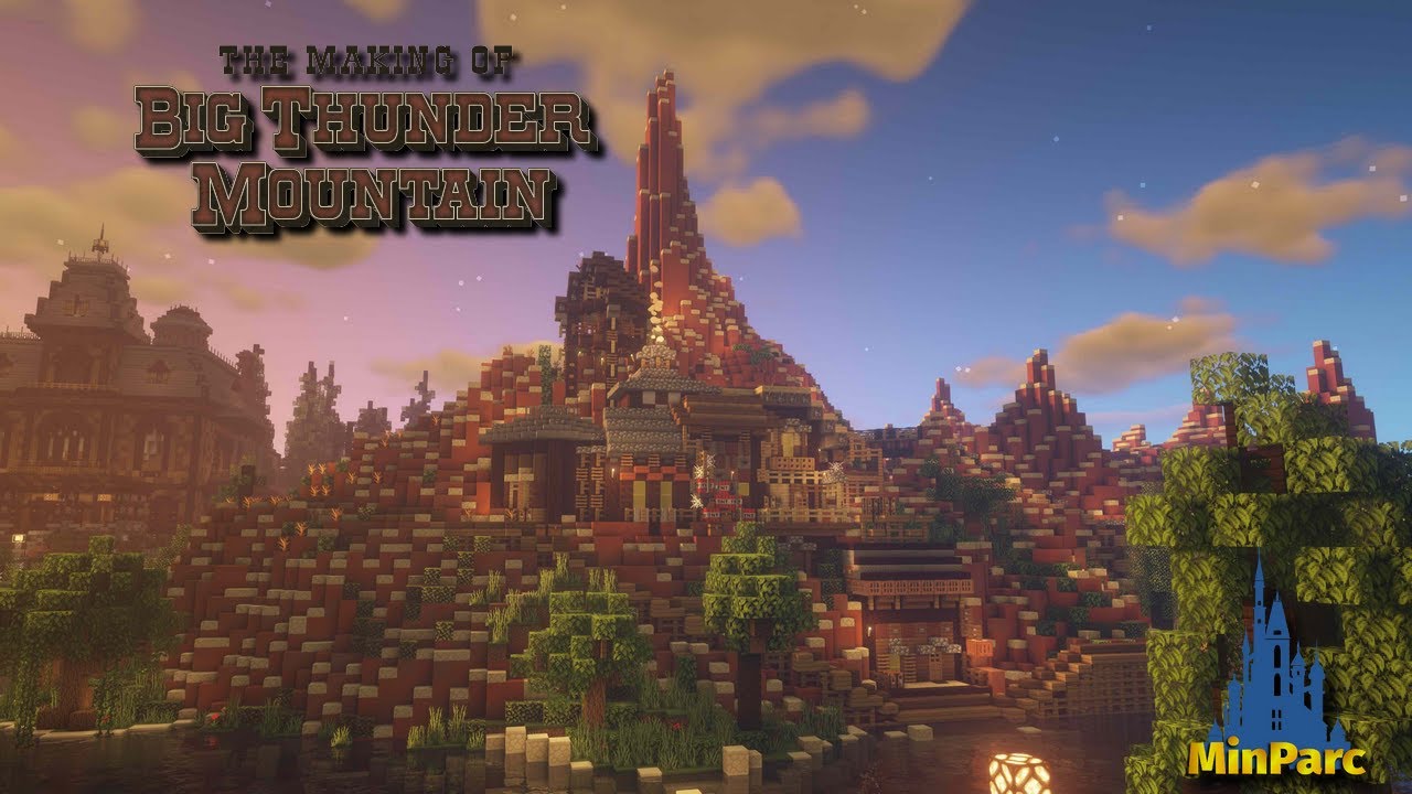 [Minecraft] - MinParc Resort Big Thunder Mountain - #4