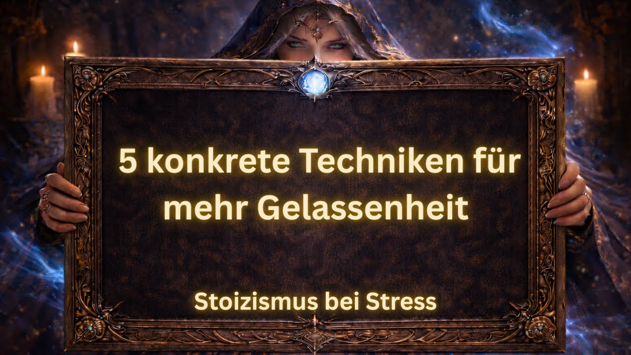Stoizismus bei Stress: 5 konkrete Techniken für mehr Gelassenheit
