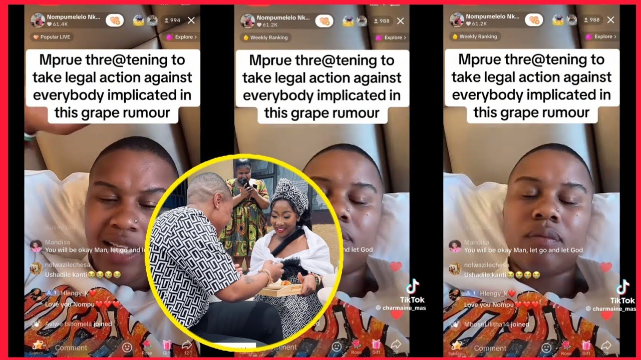 Famous Tiktoker Nompumelelo  Mprue dragged after paying Lobola for Pearl💔