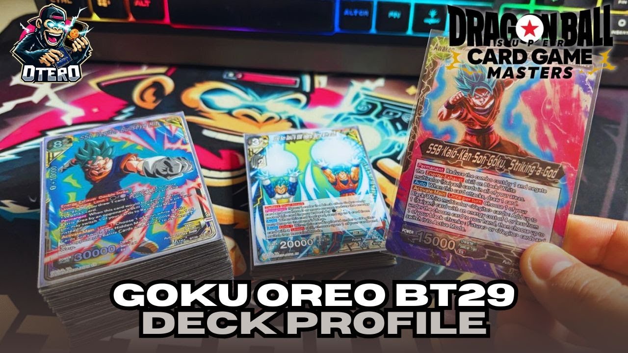 GOKU BT29 (Oreoku) DECK PROFILE | DRAGON BALL SUPER MASTERS