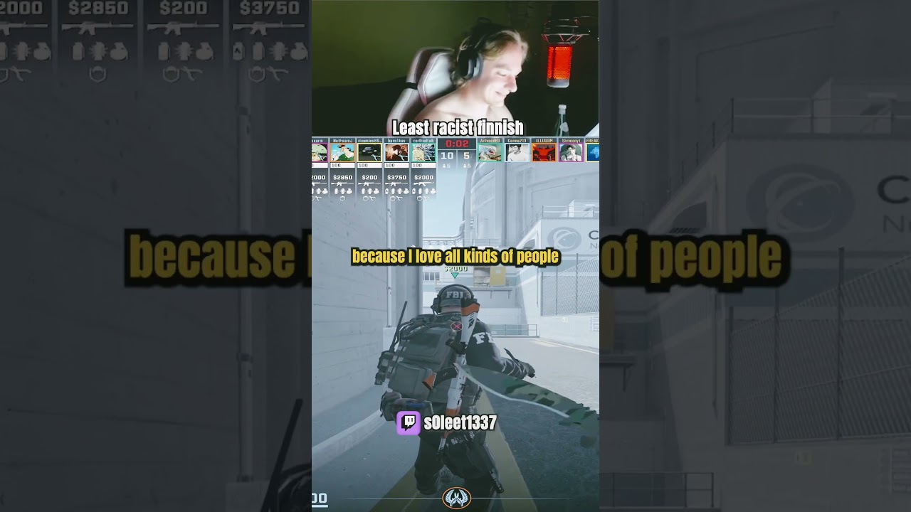 Least racist Finnish guys I&rsquo;ve ever met Twitch: s0leet1337 #cs2 #csgo #csmeme
