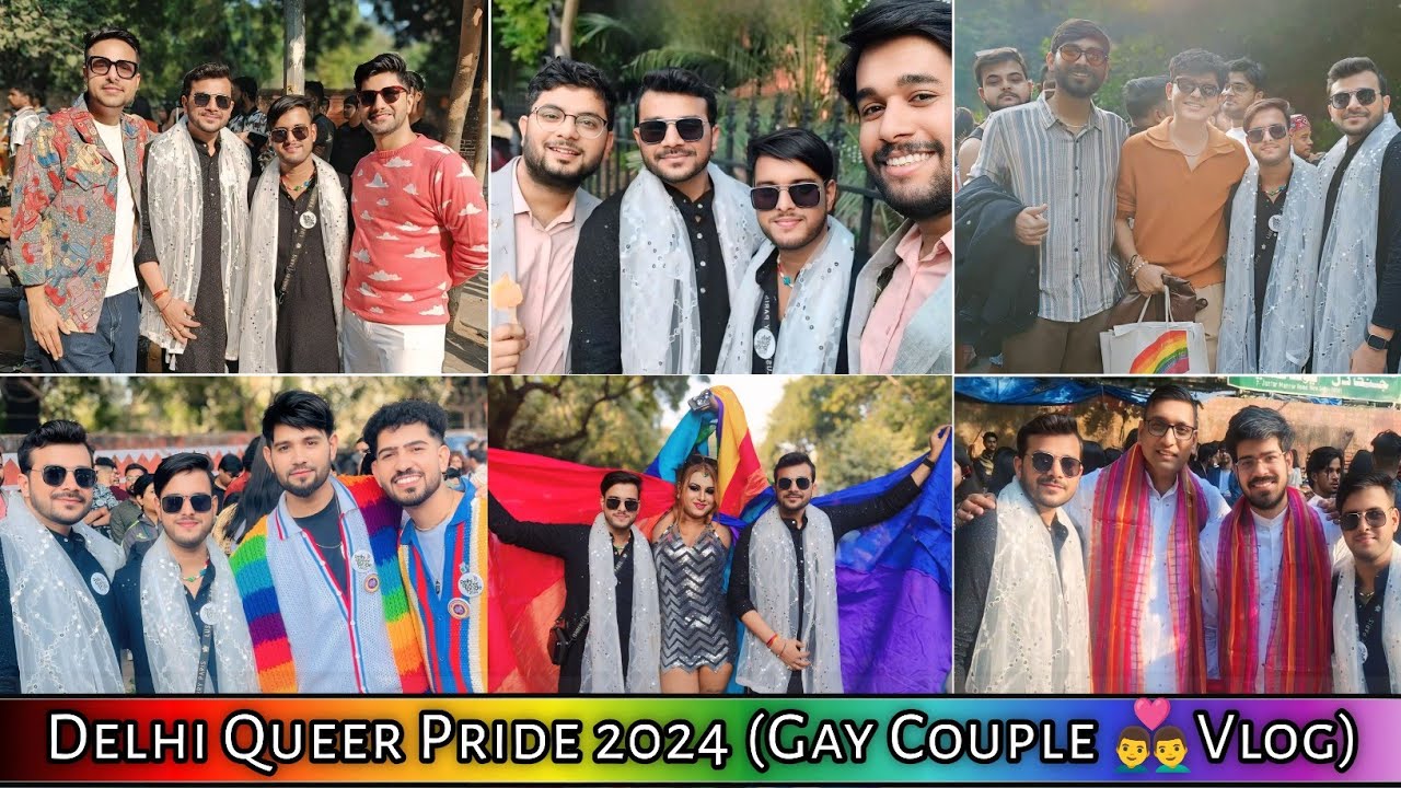 Delhi Queer Pride 2024 || Ye hai Hmari First Pride || Kaisi hoti hai pride #pride #titukacheeku #gay