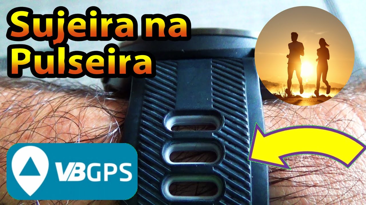 Sujeira na pulseira após a natação, Garmin Forerunner (vários)