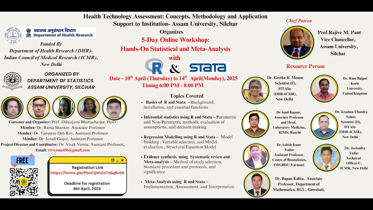 Fundamentals of Evidence Synthesis: Systematic Review & Meta-Analysis | Dr. Geetha R. Menon