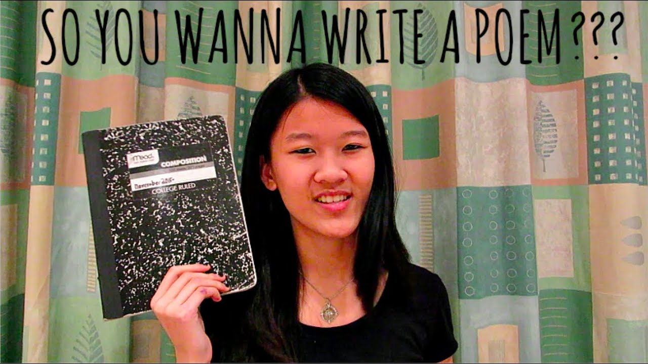So you want to write a poem... | My Poetry Routine