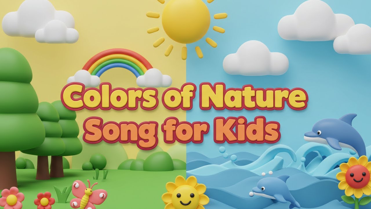 Kids Songs in English: Colors of Nature | Learn Colors for Preschool  | Learn Colors of Nature