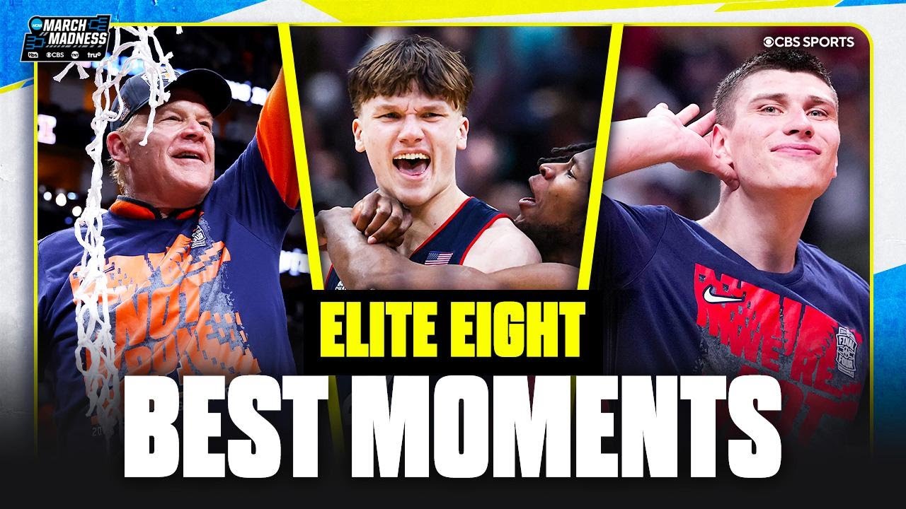 2026 March Madness Elite Eight Best Moments 🍿👀