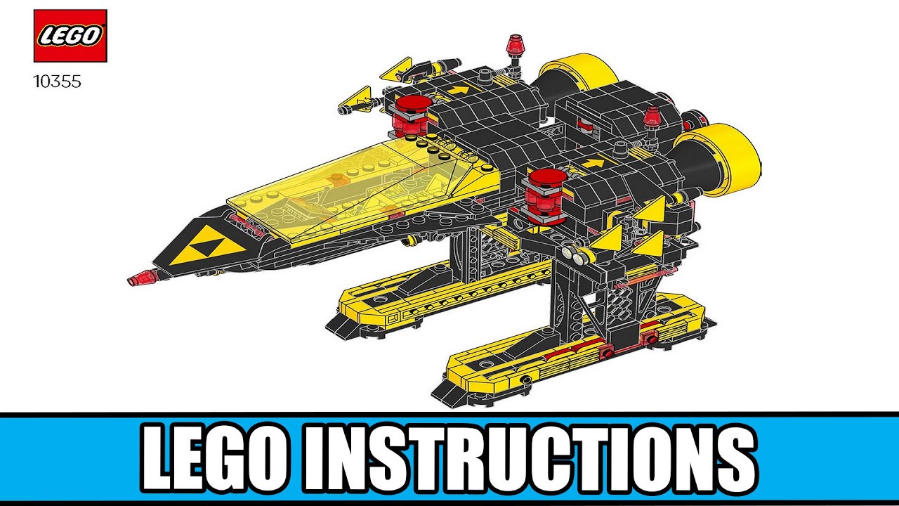 LEGO Instructions - Icons - 10355 - Blacktron Renegade - Space System (Alternative Build