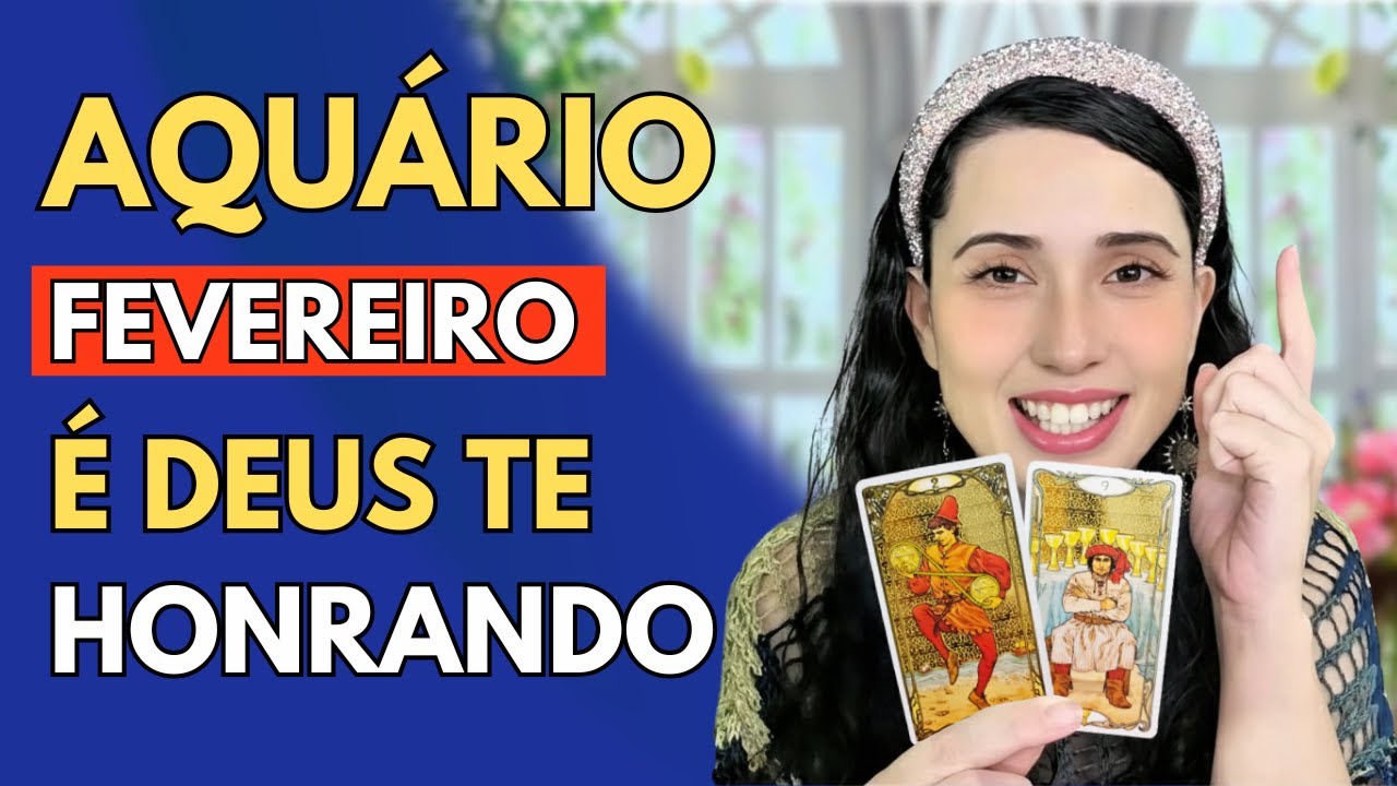 ♒️AQU&Aacute;RIO DEUS &Eacute; FIEL CONTIGO🙏ESSA PESSOA VAI ASSISTIR SUA VIT&Oacute;RIA DE CAMAROTE✨